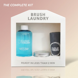 Cloud Theory Brush Cleaner Kit with 500ml bottle, cleaning tin and microfiber towel